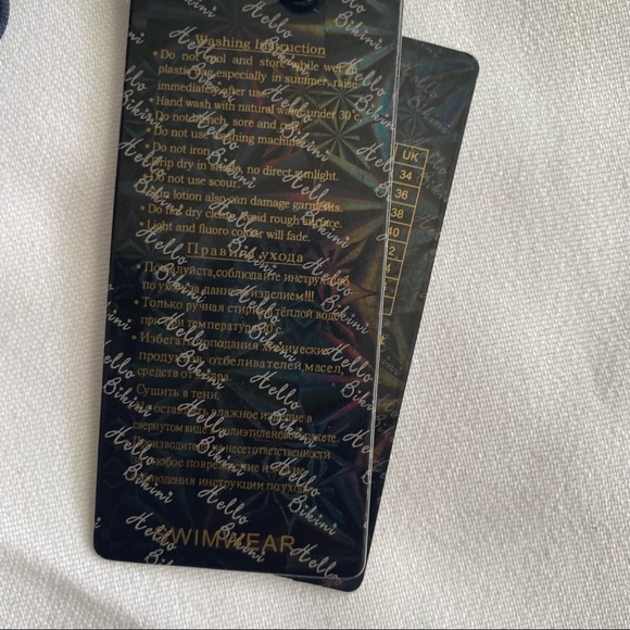 HELLO BIKINI PLUS SIZE FLORAL BATHING SUIT(RUNS VERY SMALL…MORE LIKE A LARGE) - Picture 5 of 16